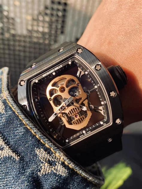 richard mille - nano ceramic rm52|Richard Mille 052 skull.